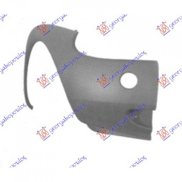 BARA FATA FORD KA 1996->2008 Bara fata, dreapta, gri inchis, ->08.02 PIESA NOUA ANI 1996 1997 1998 1999 2000 2001 2002