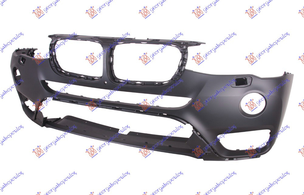 BARA FATA GRUNDUITA (CU ORIFICII SENZORI PROXIMITATE & SURROUND VIEW) CU PROIECTOR CEATA LED, BMW, BMW X3 (F25) 14-17, 153103620