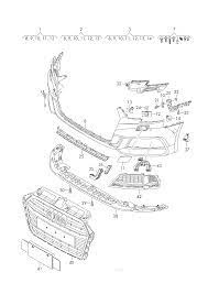 Bara fata grunduita (cu orificii spalator) (S3/S-LINE) AUDI A3 SPORT SEDAN/CABRIO 16-20