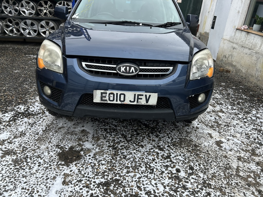 Bara fata Kia Sportage II 2006 - 2010 ALBASTRU model fara spalatoare far