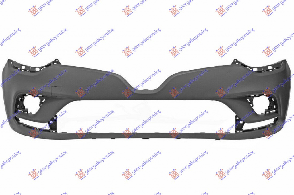 BARA FATA NEAGRA (CU & FARA ORIF. SENZORI PROXIMITATE) , RENAULT, RENAULT CLIO 16-19, 670103380
