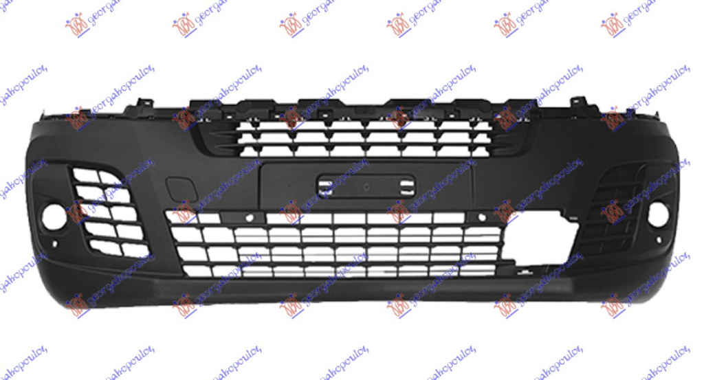 BARA FATA NEAGRA F./ORIF.PROIECTOR (CU/ORIF.SNZ.& SUPORT DE PROXIMITATE)(EUROPA) - CITROEN JUMPY/SPACE TOURER 16-, CITROEN, CITROEN JUMPY/SPACE TOURER 16-, 033503615