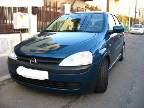 Bara fata Opel Corsa C culoare albastru