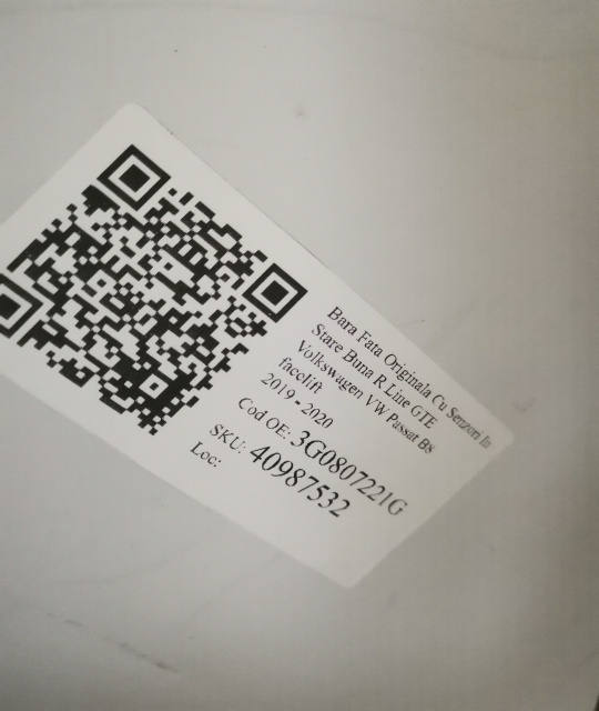 Bara Fata Originala Cu Senzori In Stare 