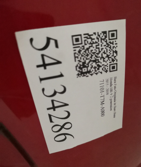 Bara Fata Originala In Stare Buna Honda 
