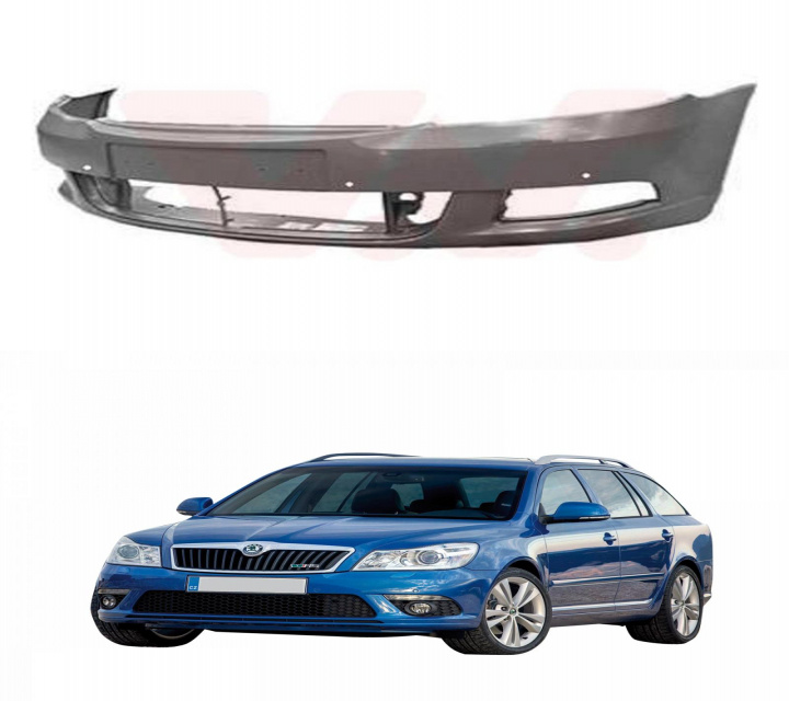 BARA FATA Pregatita de vopsit Senzori De Parcare Aftermarket NOU Skoda Octavia 2 (facelift) 2008 2009 2010 2011 2012 2013 7623571 10-580-906