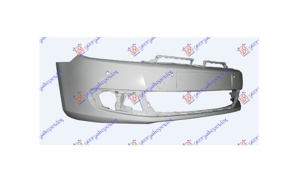 Bara fata VW Golf 6 2008-2013 NOUA 5K0807217GRU (PREVOPSITA) - CU ORIFICII SENZORI PARCARE