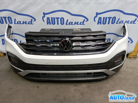 Bara Protectie Fata 2gm807221a Completa, cu Loc Senzori si Grila si Lumini Zi Volkswagen T-Cross 2019