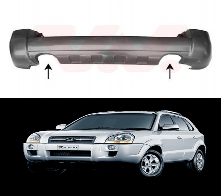 BARA SPATE Aftermarket NOU Hyundai Tucson 1 2004 2