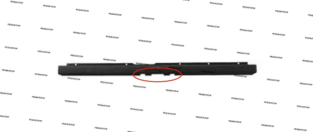 Bara spate centrala Citroen Jumper 2006-2014 NOUA 1612543880 735612497 (CU ORIFICIU CARLIG REMORCARE)