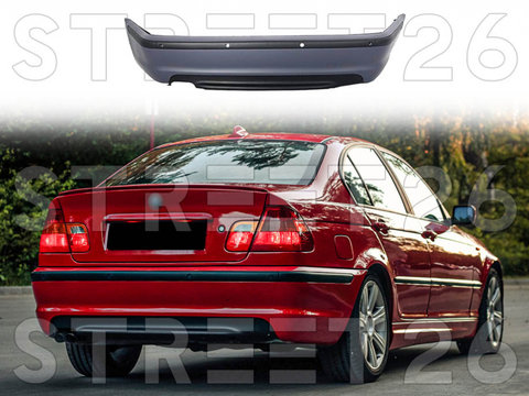 Bara Spate compatibil cu BMW Seria 3 E46 Sedan (1998-2005) M-Technik Design cu Gauri PDC