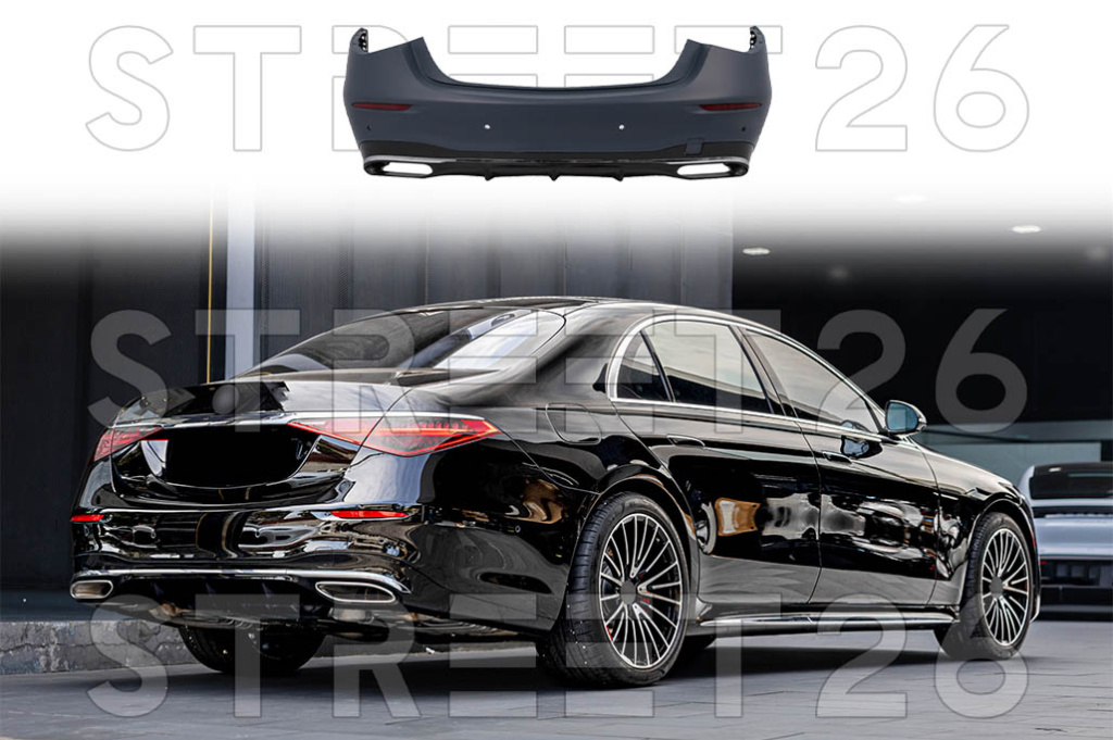 Bara Spate Compatibil Cu Mercedes S-Class W223 V223 Sedan (2020-Up) Sport Line Design