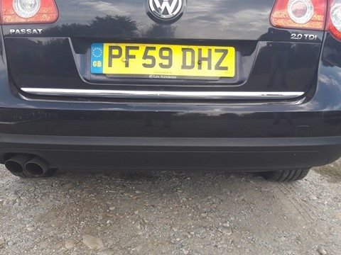 Bara spate completa culoare negru lc9x vw passat b6 combi