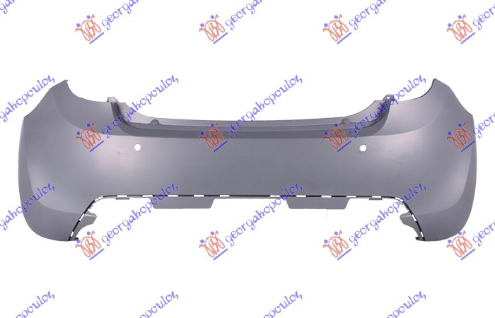 BARA SPATE (CU ORIF. SENZORI PARCARE) (L-LS-LT) - CHEVROLET SPARK 10-13, DAEWOO - CHEVROLET, CHEVROLET SPARK 10-13, 236003640