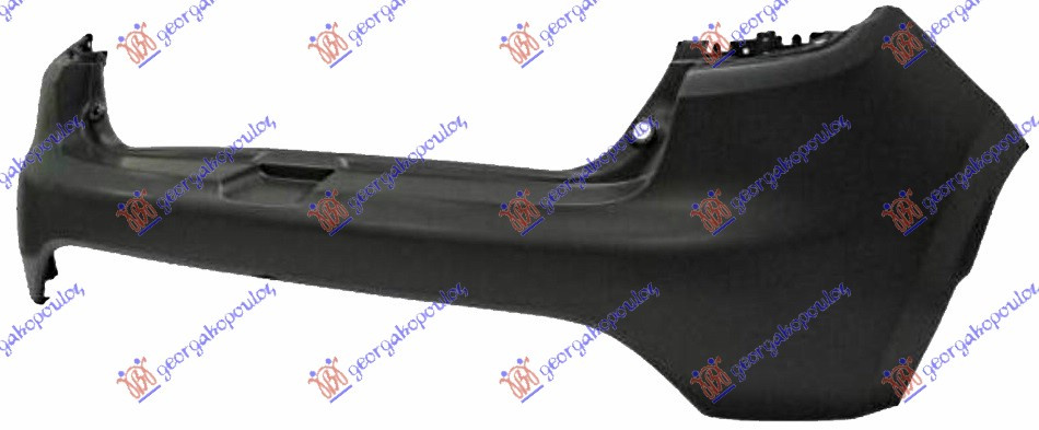 BARA SPATE GRUNDUITA (CU/FARA ORIFICII SENZORI PARCARE) EUROPA , RENAULT, RENAULT CLIO 16-19, 670103630