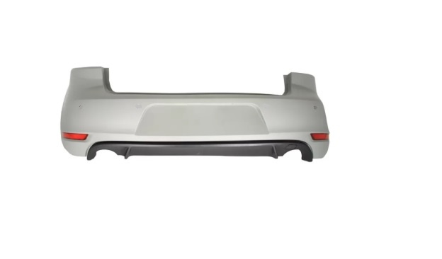 Bara spate (GTi look) 2 orificii de evacuare VW GOLF VI 2008-2013