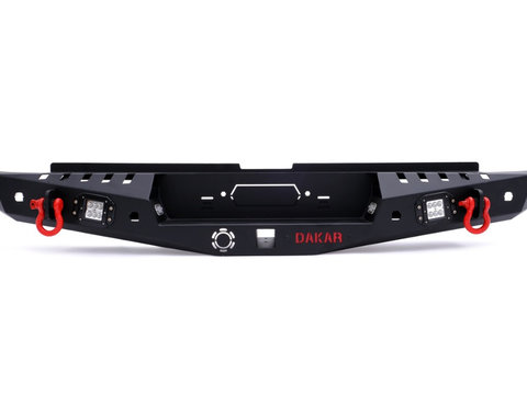 Bara spate metal Nissan Navara Dakar cu LED (fără senzor) - nou