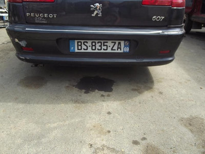 Bara spate Peugeot 607 cu senzori parcare dezmembr