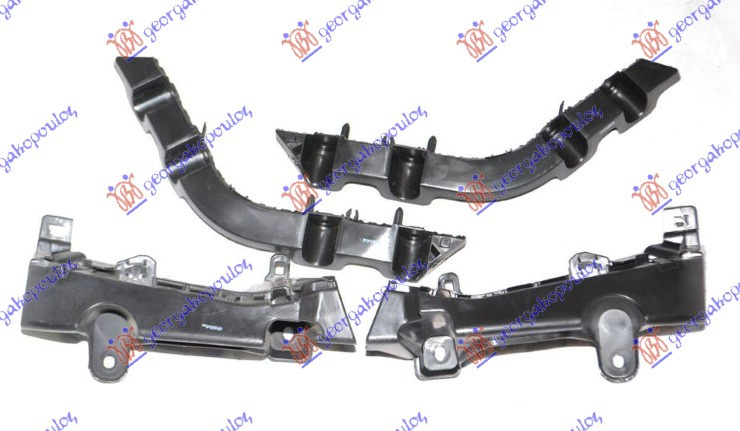 BARA SPATE SUPORT PLASTIC [SET 4PCS] - PEUGEOT 301 12-17 PEUGEOT 301 12-17 632004300 632004300 1608729480