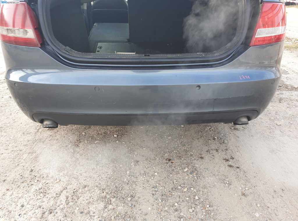 Bara Spoiler Spate cu Locas Senzori Parcare cu Defecte Audi A6 C6 NFL Non Facelift Berlina Sedan 2004 - 2008 Culoare LZ7R [K1905]