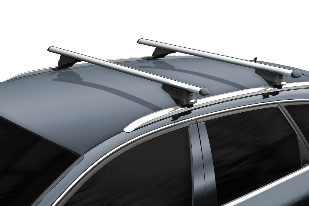 Bare / Set 2 bare portbagaj cu cheie SSANGYONG Tivoli 2015-2023 - ALUMINIU - K30