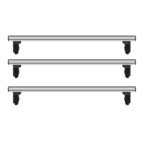 Bare transversale Mercedes Viano 5P MPV (W639), model 2003-2014, aluminiu, Menabo Professional