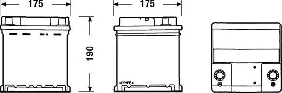 Baterie acumulator AUSTIN MINI EXIDE EC400