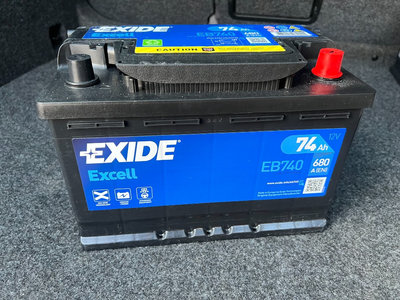 Baterie acumulator auto Exide Excell 74Ah 680a EB7