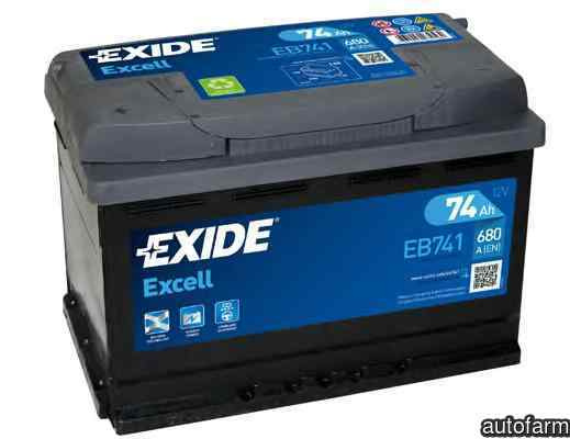 Baterie acumulator CHEVROLET CORVETTE C6 EXIDE EB741