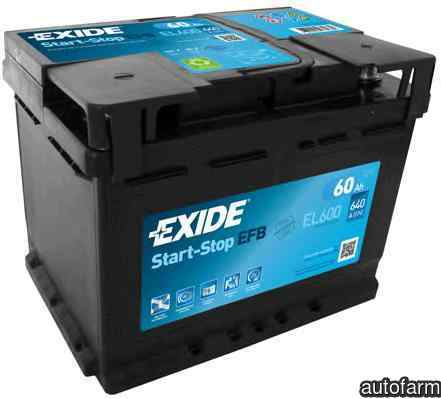 Baterie acumulator FIAT PUNTO Van 199 EXIDE EL600