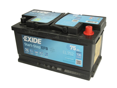 Baterie acumulator FORD KUGA II DM2 EXIDE EL752