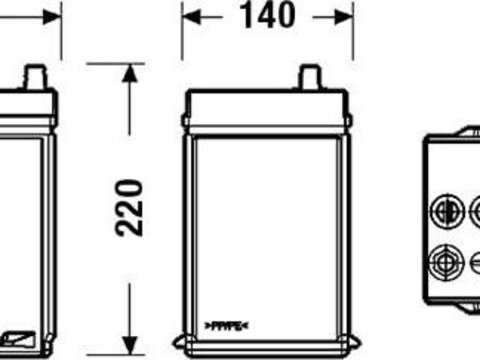 Baterie acumulator HYUNDAI i10 PA EXIDE EB356A