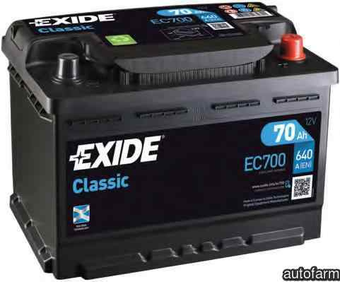 Baterie acumulator MERCEDES-BENZ COUPE C123 Producator EXIDE EC700