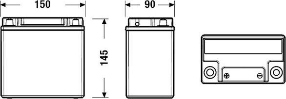 Baterie acumulator Producator EXIDE EK151