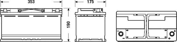 Baterie acumulator Producator EXIDE EK950