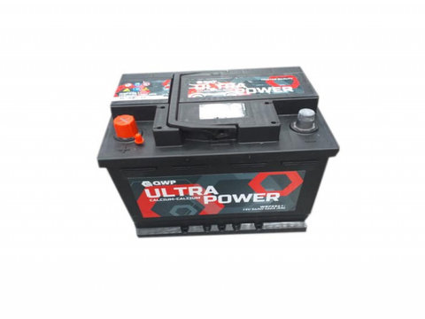 Baterie Auto Acumulator QWP Ultra Power, tensiune 12 V, amperaj 56 Ah, curent pornire 480 A Audi WEP5561