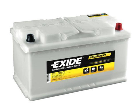 Baterie auto autoutilitara Exide Equip. (12V) 90Ah 800A