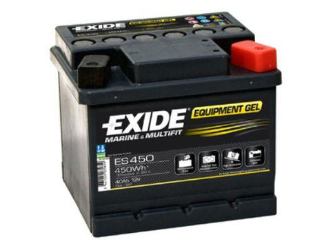 Baterie auto autoutilitara Exide GEL (12V) 40Ah 280A