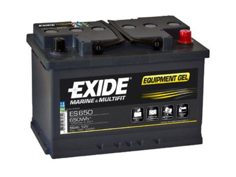 Baterie auto autoutilitara Exide GEL (12V) 46Ah 410A