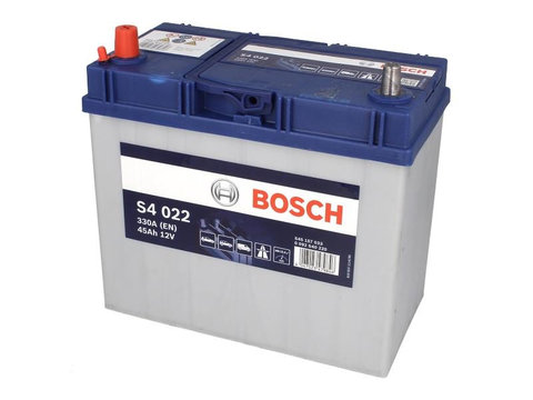 Baterie auto Bosch S4 (12V) 45Ah 330A RE