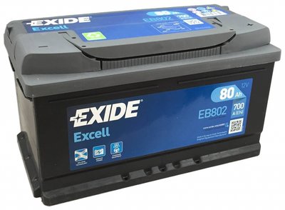Baterie auto EXIDE S4 80Ah/740A