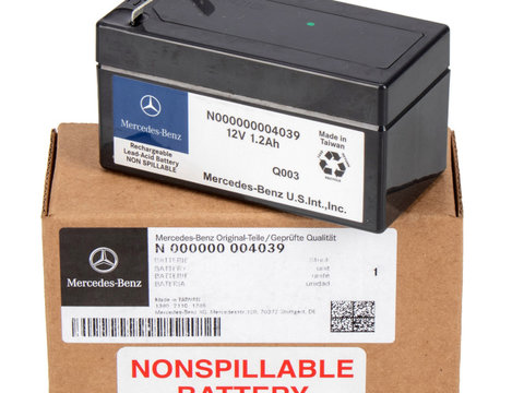 Baterie Auxiliara Oe Mercedes-Benz AGM 1.2Ah 12V N000000004039