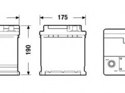 Baterie BMW Seria 7 (G11, G12) (2015 - 2016) Exide EK1050