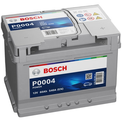 Baterie Bosch Power P0004 60Ah 540A 12V 0 092 P00 