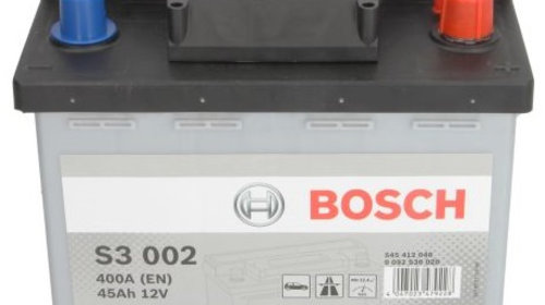 Baterie Bosch S3 45Ah 400A 12V 0 092 S30