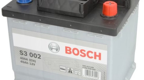 Baterie Bosch S3 45Ah 400A 12V 0 092 S30