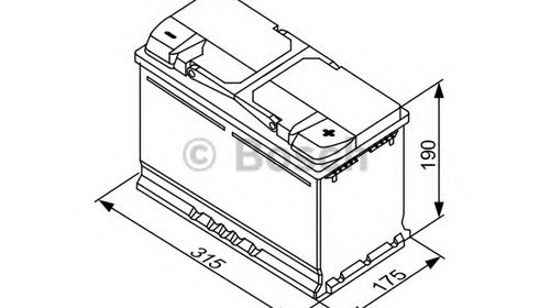 Baterie de pornire 0 092 S50 110 BOSCH p