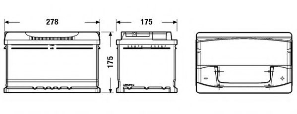 Baterie de pornire AUDI 80 (81, 85, B2) (1978 - 19