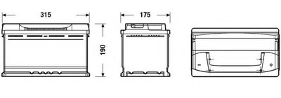 Baterie de pornire AUDI A4 (8D2, B5) (1994 - 2001)