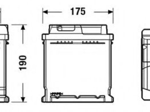 Baterie de pornire AUDI A4 Avant (8D5, B5) (1994 - 2001) EXIDE _EB620